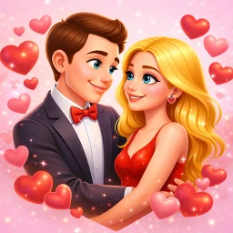 Biểu tượng Will you be my valentine Story