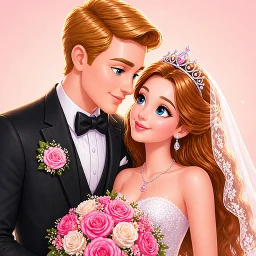 Biểu tượng Princess Royal Wedding Games